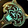 Inscribed Tiger Staff Icon