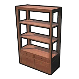 Natural Wood Display Shelf in Neverness to Everness