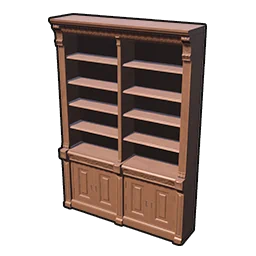 Natural Wood Bookshelf in Neverness to Everness