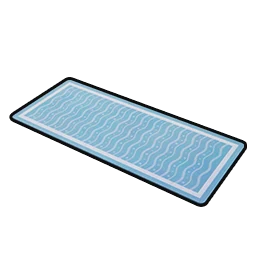 Exercise Mat - Blue in Neverness to Everness