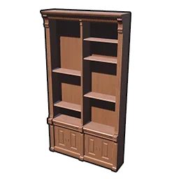 Natural Wood Bookcase in Neverness to Everness