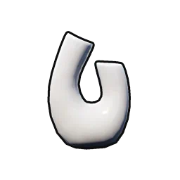 Double-Neck Jade Bottle - White in Neverness to Everness