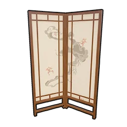 Flowering Vine Curved Screen in Neverness to Everness