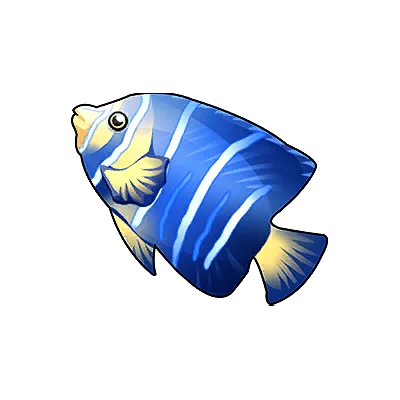 Blue-striped Angelfish in Neverness to Everness