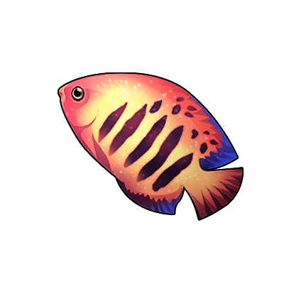 Flame Angelfish in Neverness to Everness