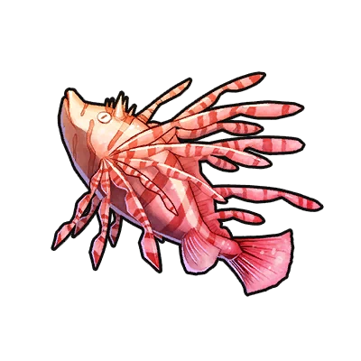 Flame Lionfish in Neverness to Everness