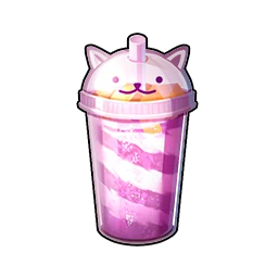 Nyanko Punch Taro Pudding Milktea in Neverness to Everness