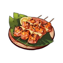 Honey Chicken Skewers in Neverness to Everness