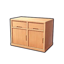 Natural Wood Base Cabinet in Neverness to Everness