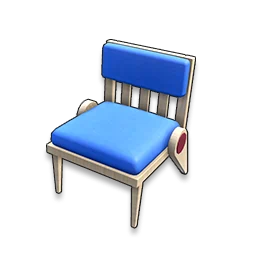 Sky Blue Cushioned Chair in Neverness to Everness