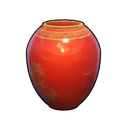Round Vase - Red in Neverness to Everness