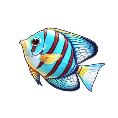 Blueband Butterflyfish in Neverness to Everness