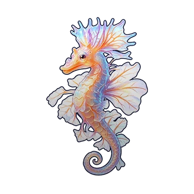Violet-Crest Seahorse in Neverness to Everness