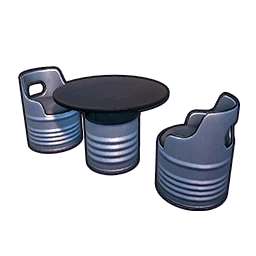 Black Iron Double Seat in Neverness to Everness