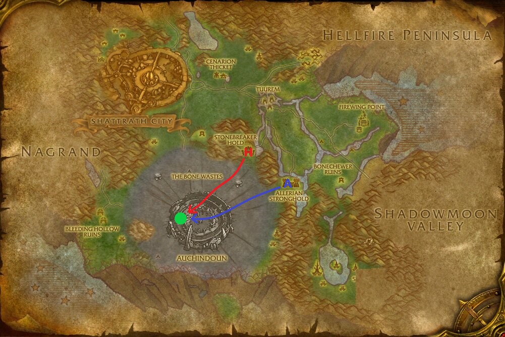 Auchenai crypts wow tbc гайд