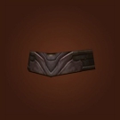 Sharp-Barbed Leather Belt, Jorach's Crocolisk Skin Belt Model