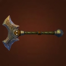 Stoneground Cleaver, Blubber Carver, Battered Magnataur Dualblade, Axe of the Warlord's Demise, Axe of Bloodstained Ice Model