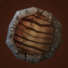 Town-In-A-Box Lid Fragment, Grizzly Buckler, Scorched Shield Model