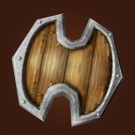 Battered Viking Shield, Warpwood Shield Model