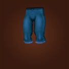 Azure Silk Pants Model