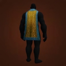 Patched Cape, Cloak of the Valiant Defender Model