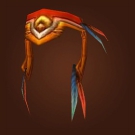 Preened Tribal War Feathers Model