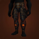 Legguards of the Unseeing, Sky Strider Greaves, Magma Plated Legplates, Magma Plated Legguards Model
