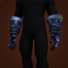 Brutal Gladiator's Leather Gloves Model