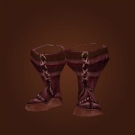 Scaled Leather Boots Model