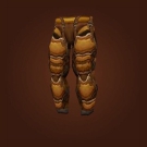 Adventurer's Legguards, Thick Draenic Pants Model