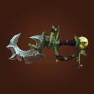 Intricate Spellblade, Gemmed Spellblade, Gardener's Sickle, Sha-Warped Blade Model