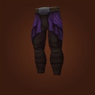 Stretchy Purple Pants, Warmage's Legwraps, Sootfur Legwraps Model