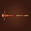 Wand of Allistarj, Skul's Ghastly Touch, Incendic Rod, Incendic Rod, Merciless Gladiator's Touch of Defeat, Vengeful Gladiator's Touch of Defeat, Vengeful Gladiator's Baton of Light, Vengeful Gladiator's Piercing Touch, Brutal Gladiator's Touch of Defeat, Brutal Gladiator's Baton of Light, Brutal Gladiator's Piercing Touch Model