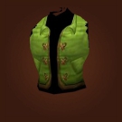 Green Woolen Vest Model