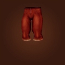 Buccaneer's Pants, Crimson Silk Pantaloons, Felcloth Pants Model
