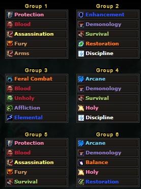 10-man raid compositions