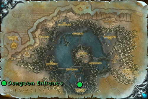 Icecrown Citadel Entrance Location