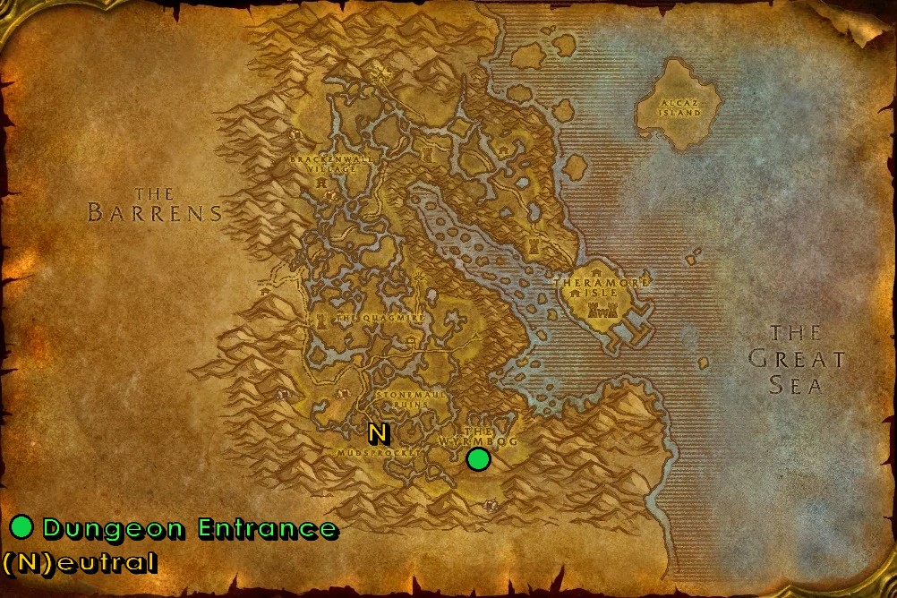 Onyxia's Lair Entrance Location