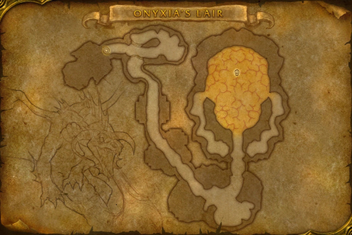 WotLK Classic Onyxia's Lair Instance Map