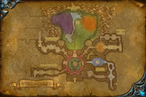WotLK Classic The Keepers of Ulduar Map