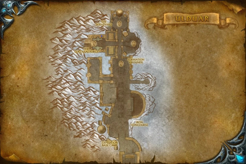 WotLK Classic The Siege of Ulduar Map