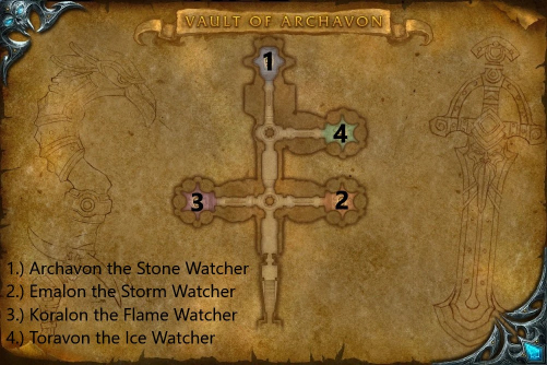 The Vault of Archavon Instance Map