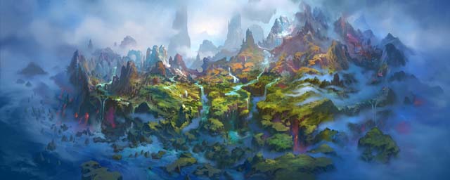 Dragon Isles Concept Art