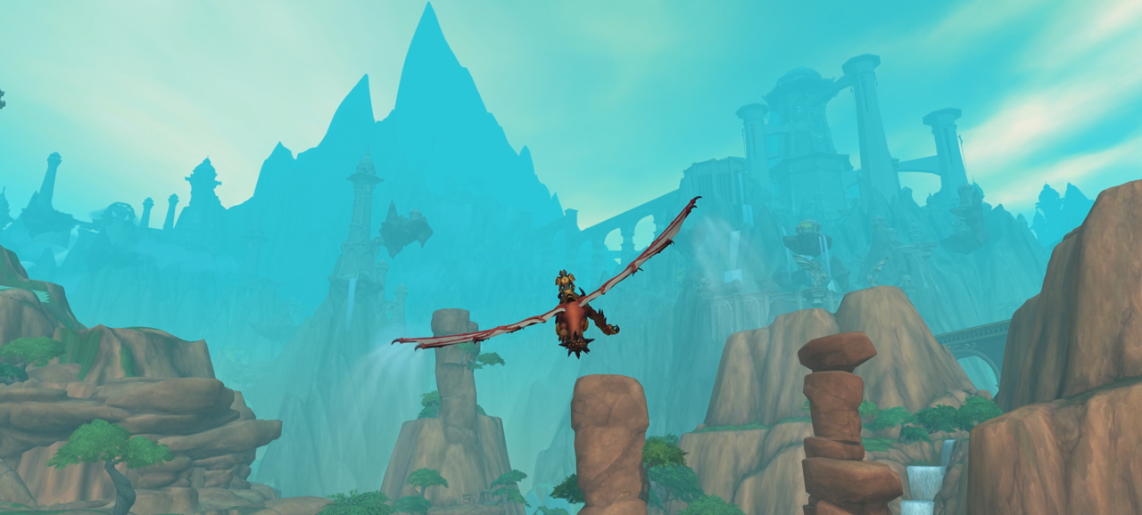 A first look at Dragon Racing (and Dragonriding) in WoW Dragonflight