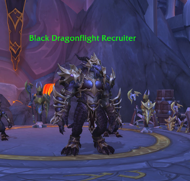 Black Dragonflight Recruiter Model