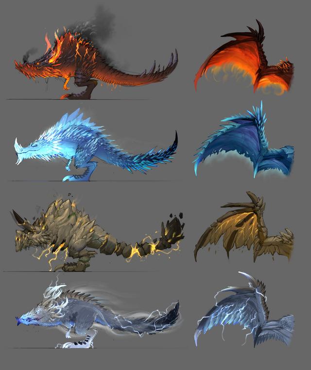 Elemental Protodragon Leaders in Dragonflight