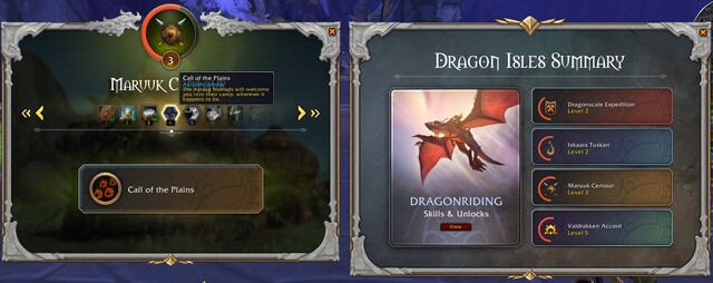 Renown Rewards in Dragonflight