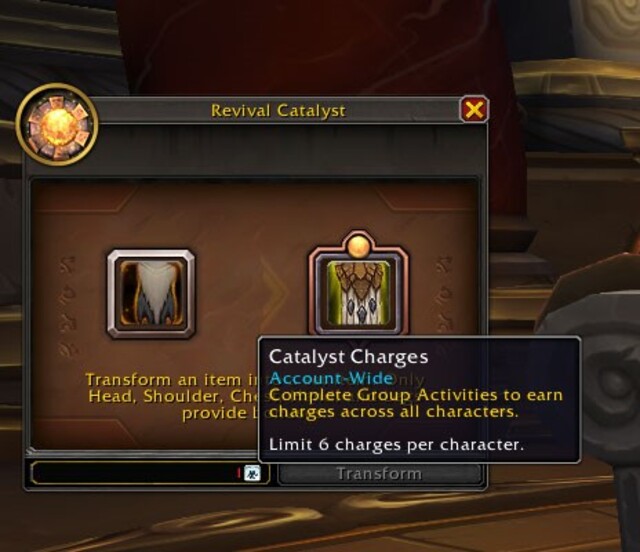 Revival Catalyst Charges