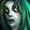 Undead Female Mask Icon