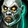 Undead Male Mask Icon